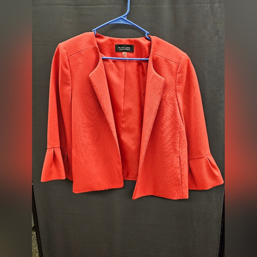 Evan Picone Vibrant Coral Blazer